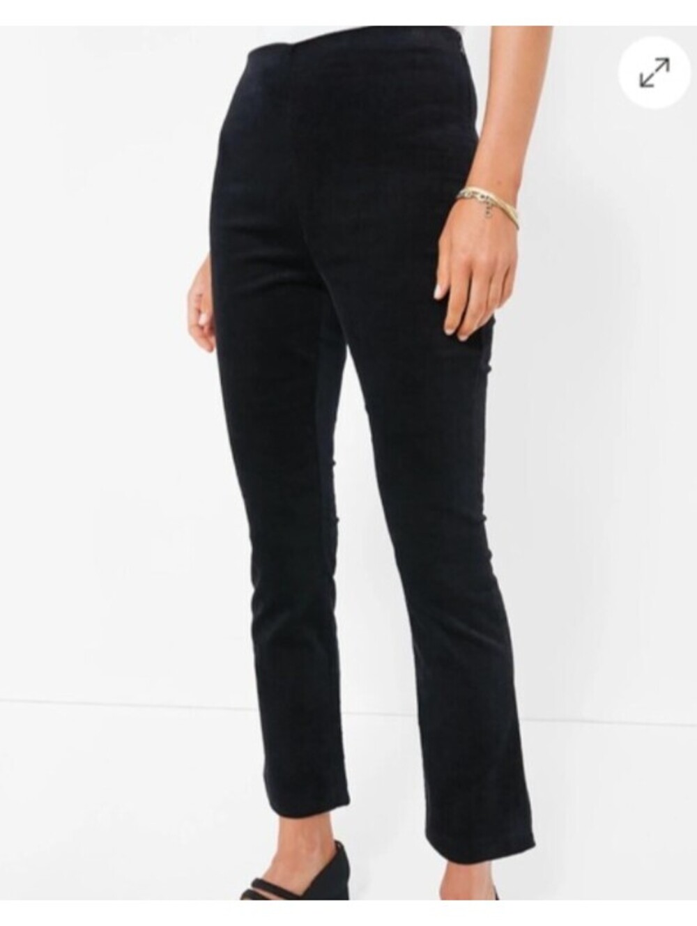 TUCKERNUCK black corduroy crop pants sz XL